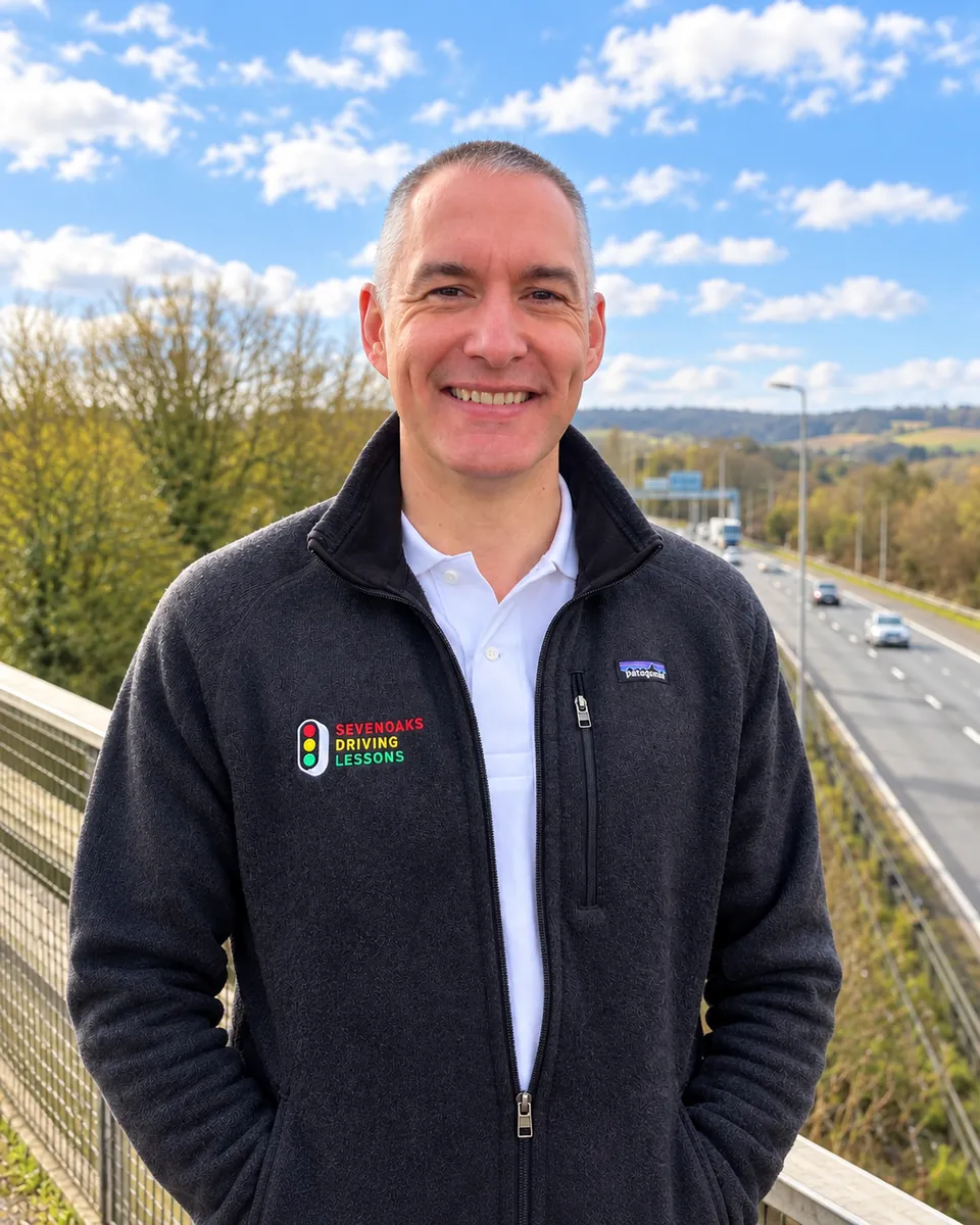 Geoff Newman, driving instructor, in Sevenoaks