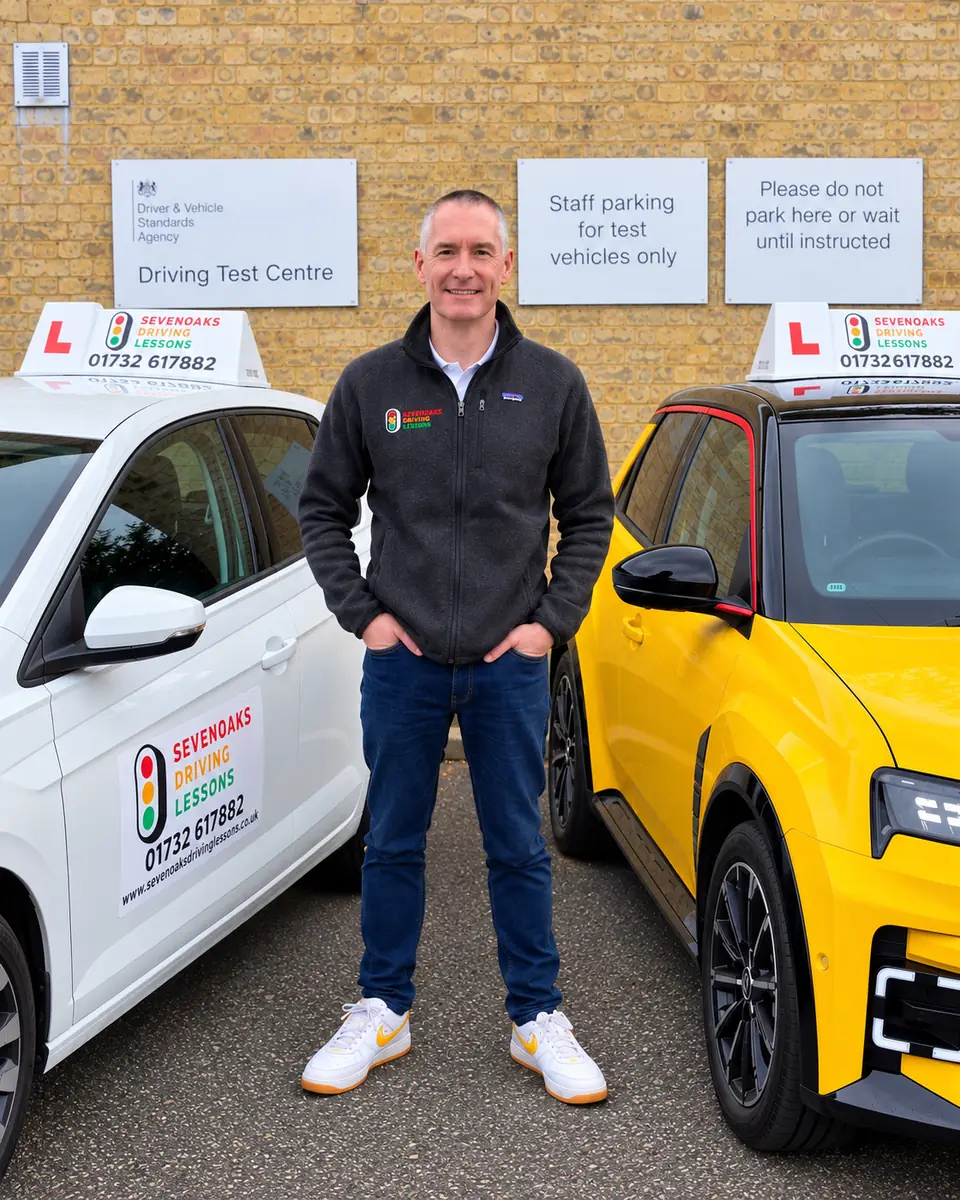 Geoff Newman, driving instructor in Sevenoaks